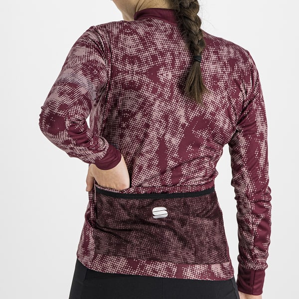 Maillot vélo SPORTFUL ESCAPE SUP W TH JRS RED WINE MAUVE