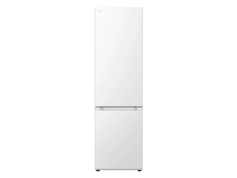 LG GBV5240DSW - Køleskab/fryser - bund-fryser - bredde: 59.5 cm - dybde: 68.2 cm - højde: 203 cm - 387 liter - Klasse D - superhvid