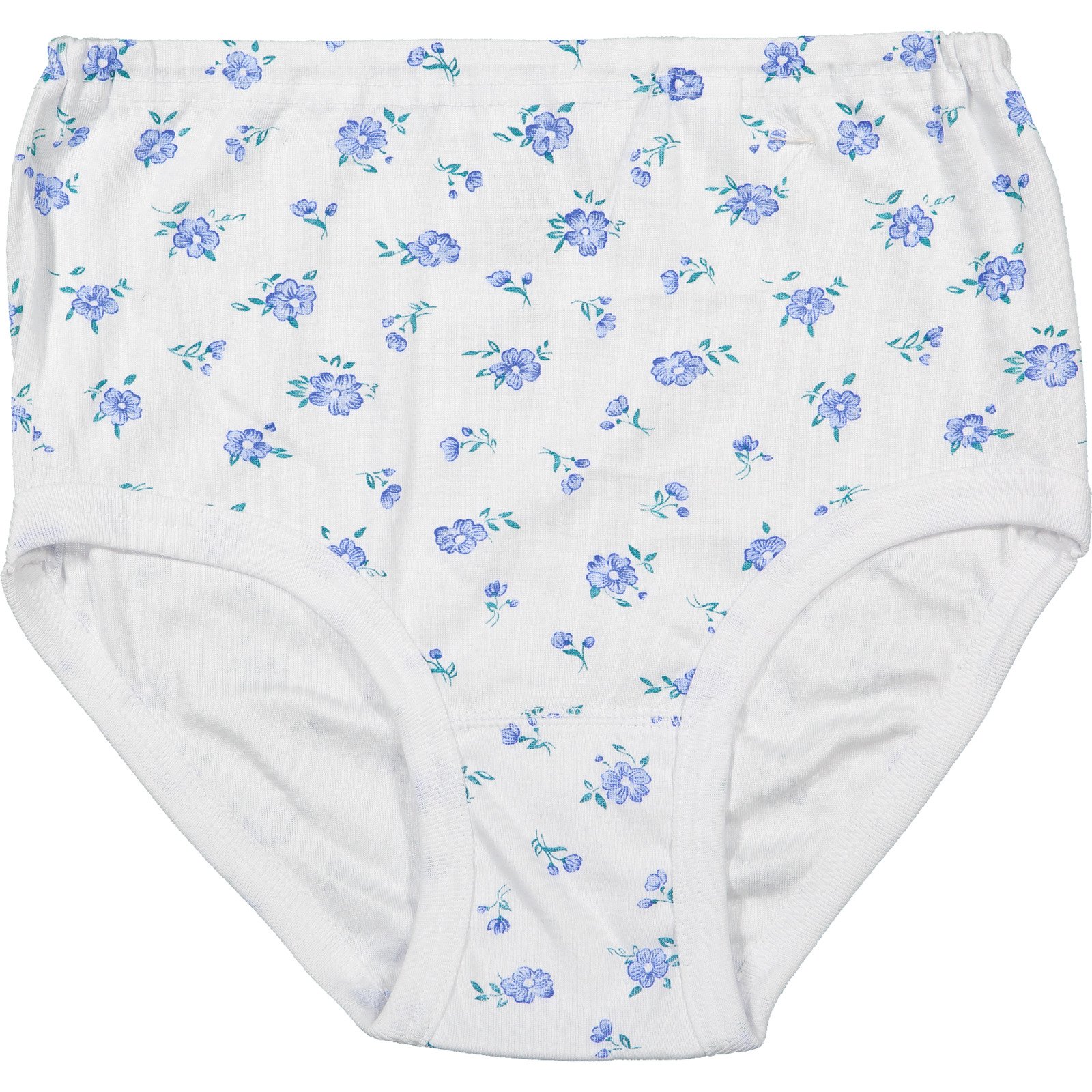 Damen-Slip Comfort Maxi bedruckt, 4er-Pack