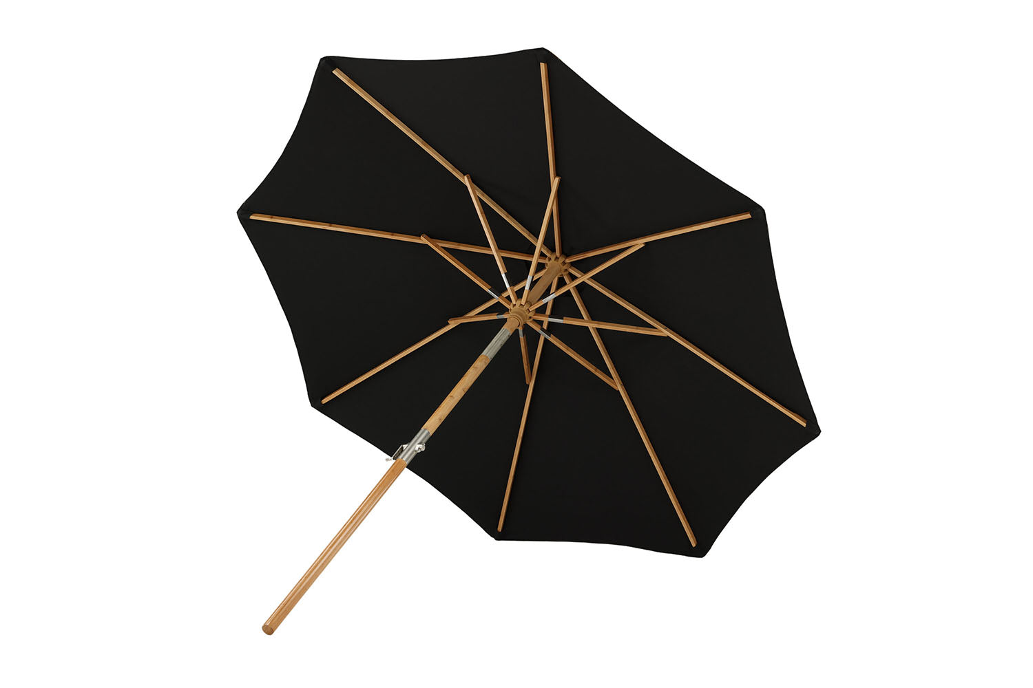 Rebellenclub Lavra Parasol - Ã¸270cm - Zwart