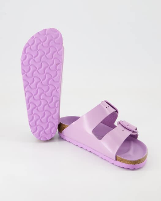 Birkenstock Arizona Big Buckle Pantoletten in Lila