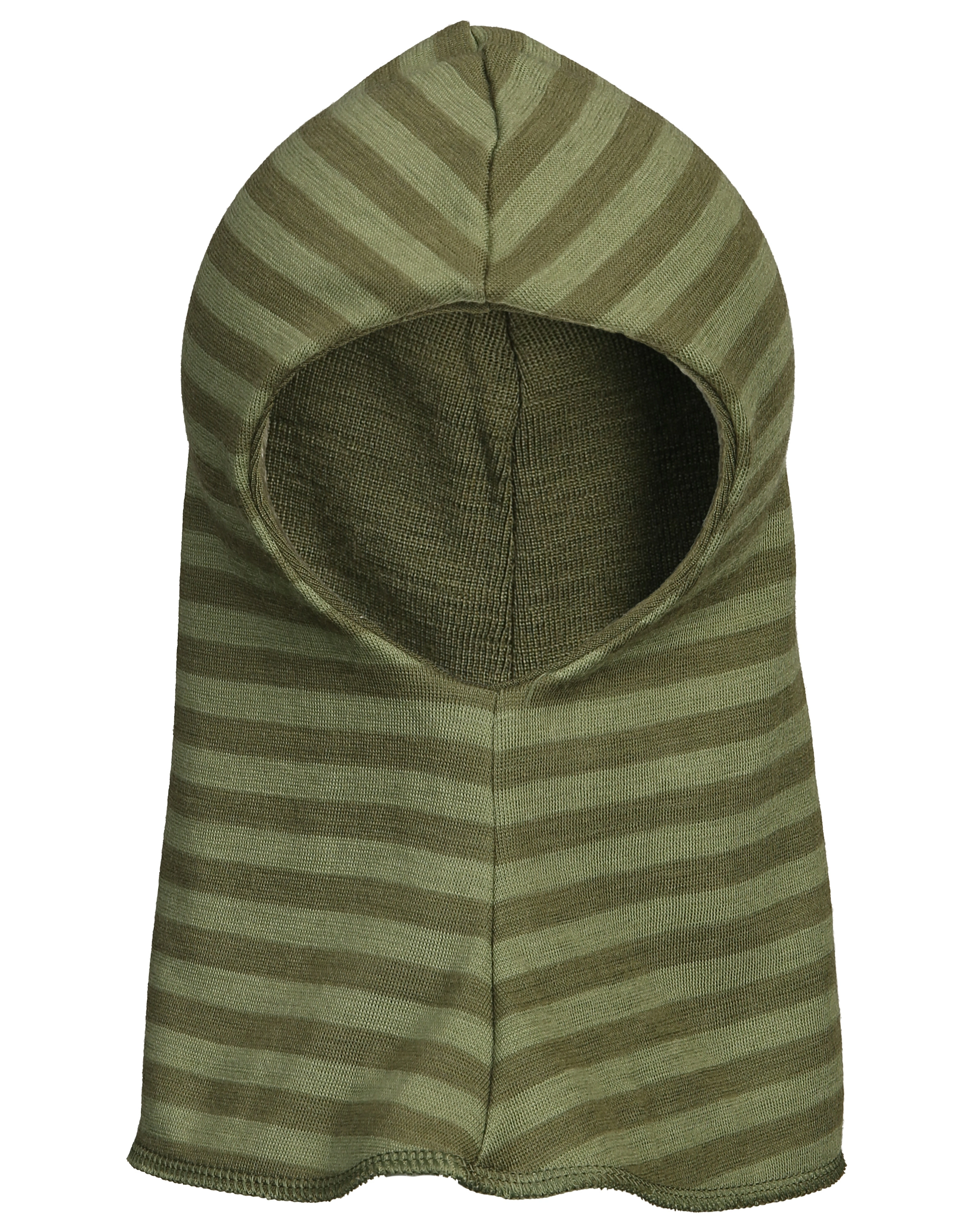 Schlupfmütze 618 STRIPE - DOUBLE LAYER in green
