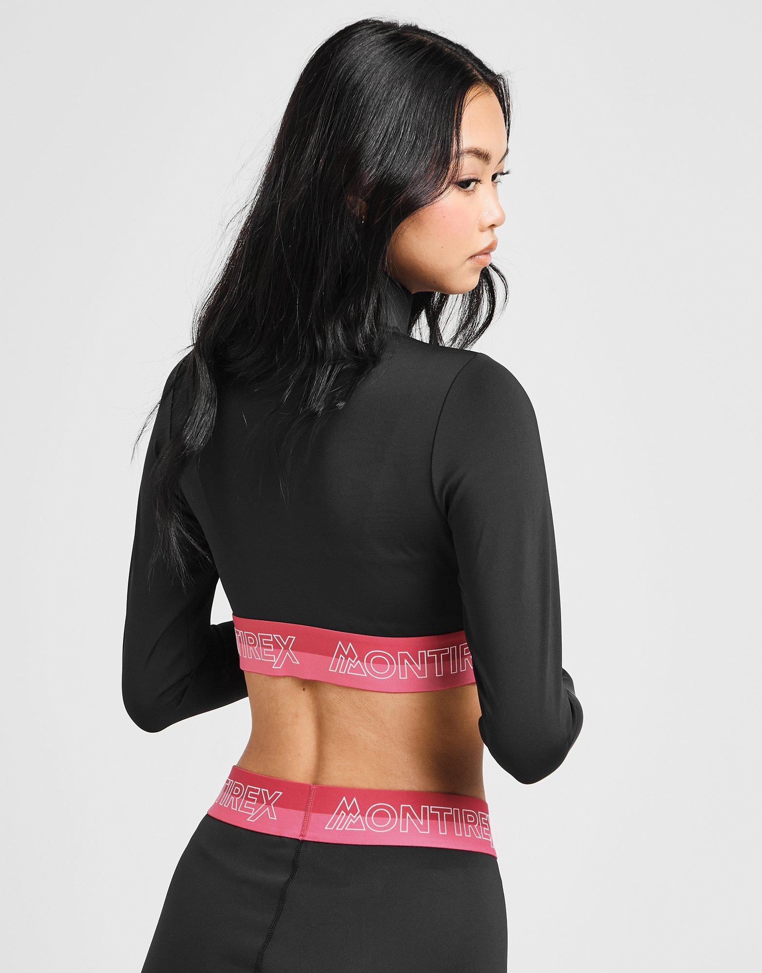 MONTIREX Crop Top Zippé Icon Femme