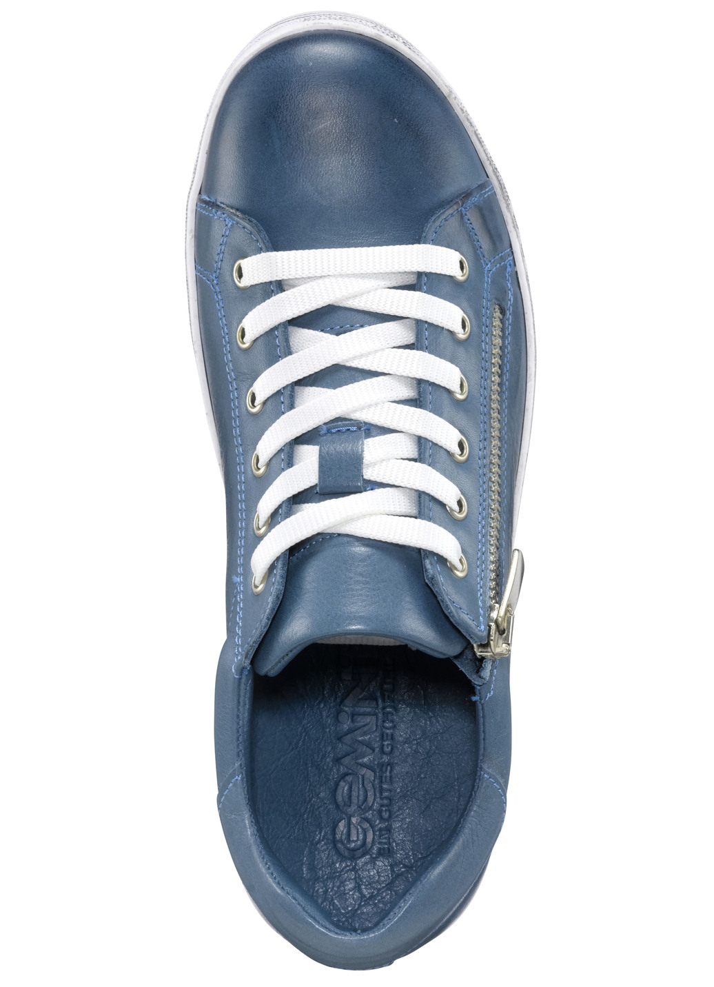 Gemini Schnürschuh mit praktischem Seitenreißverschluss