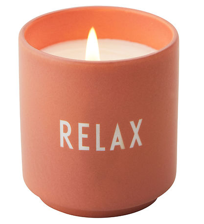 Design Letters Duftkerze - Spr. Blumen/Holz/Obst - Rosa m. Relax