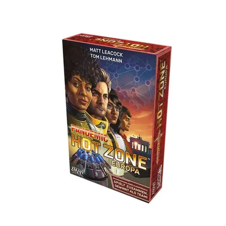 Asmodee ZMAN Pandemic Hot Zone: Europa