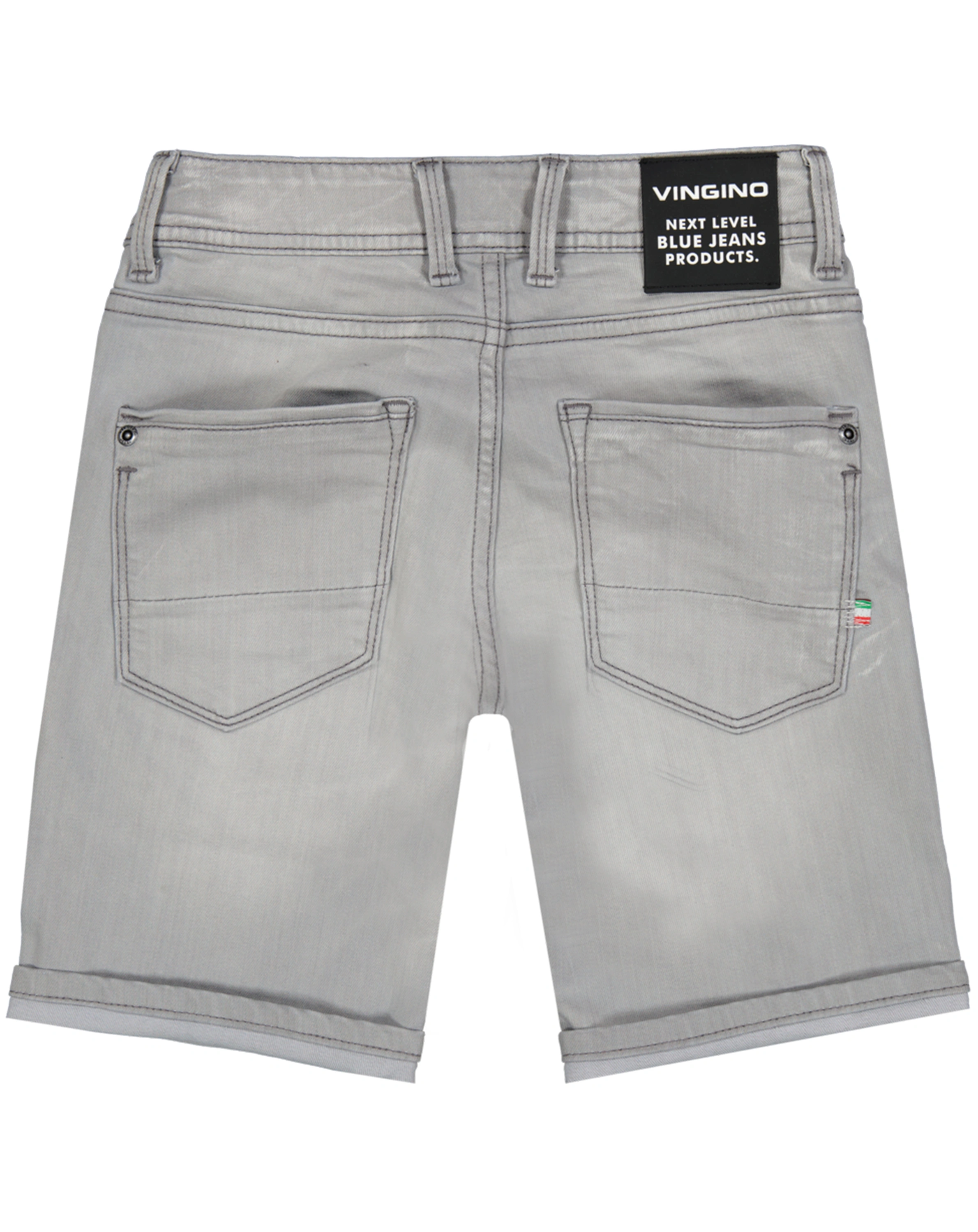 Jeans-Shorts CHARLIE in mid grey