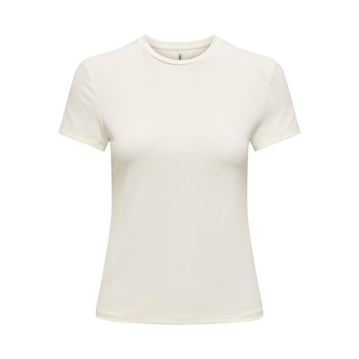 ONLY Lea Kortærmet T-shirt, Cloud Dancer, XL