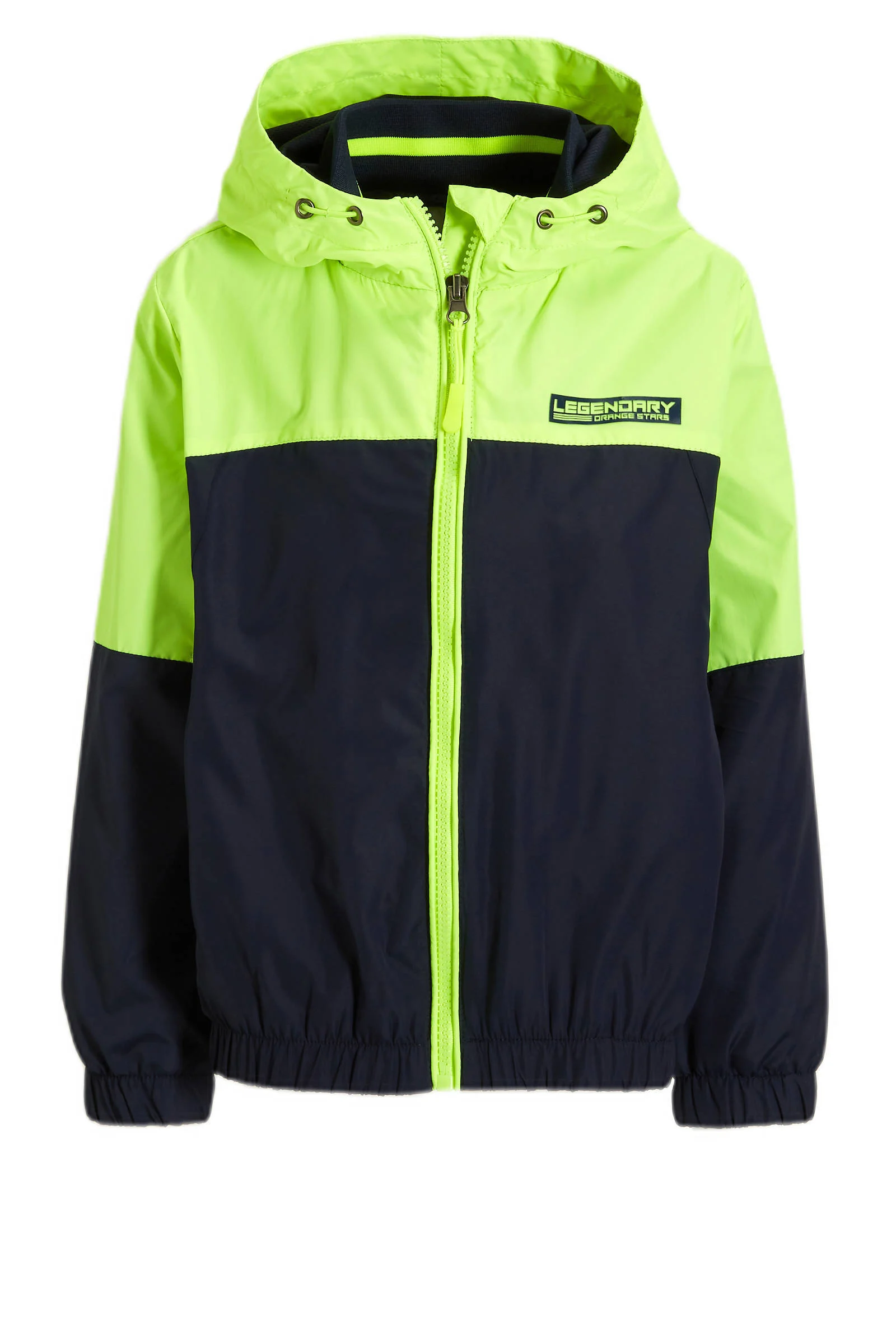 Orange Stars zomerjas Marko donkerblauw/lime