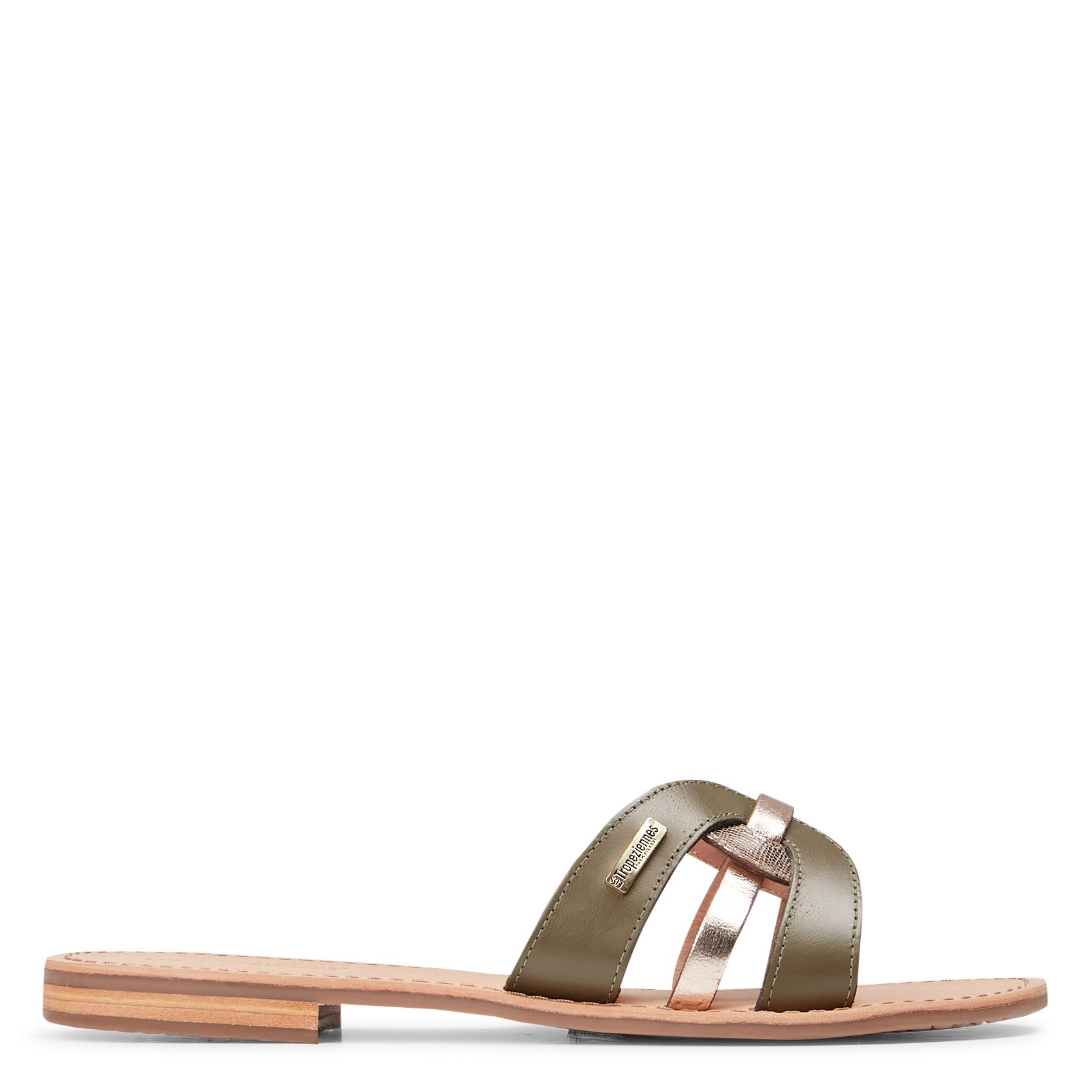 HAMSUKO - Mules en cuir| Blanc