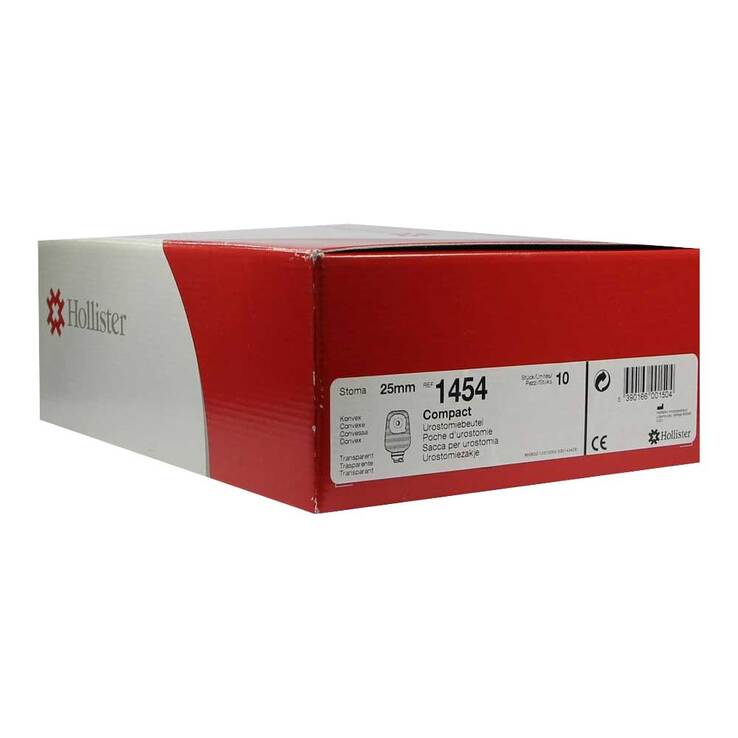 Hollister Compact Urostomiebeutel, 10 St