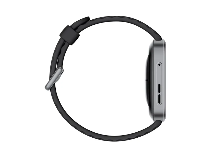 Huawei Watch Fit 4 Pro - Aluminiumslegering - smart ur med rem - fluoroelastomer - sort - håndledsstørrelse: 130-210 mm - display 1.82