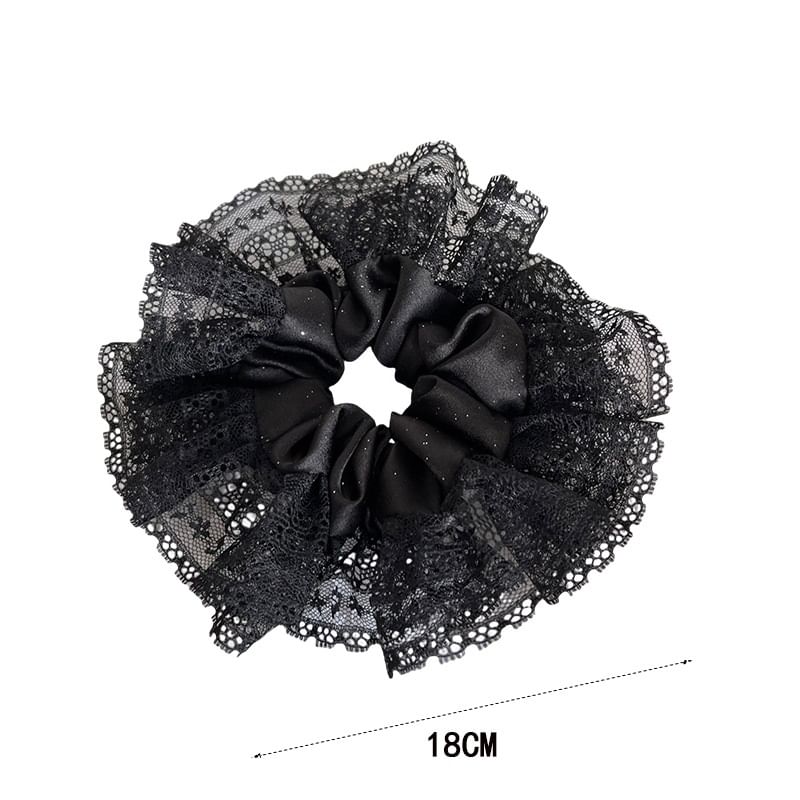 Sesori - Scrunchie met kantpaneel