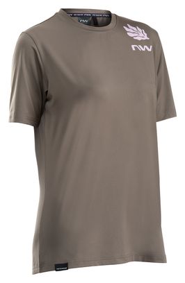 Maillot Manches Courtes Femme Northwave Xtrail 2 Marron