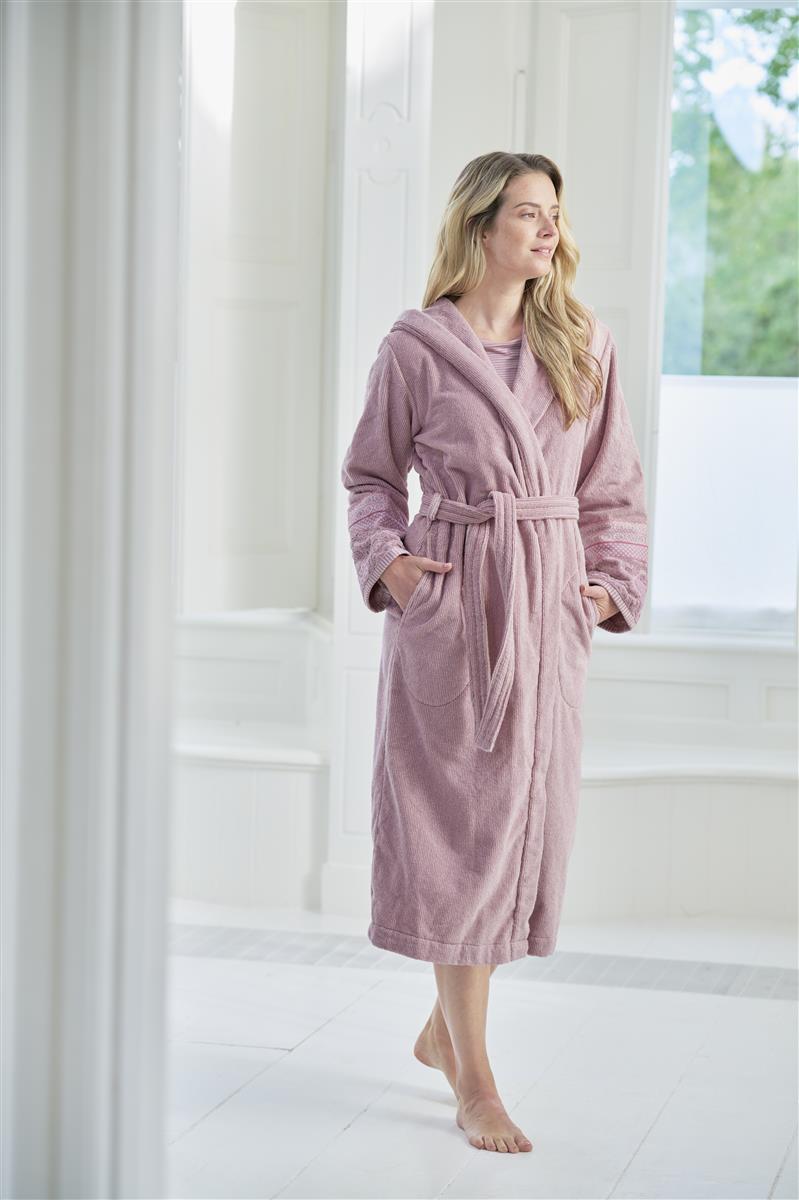 Pip Studio Soft Zellige Badjas - Lila - M