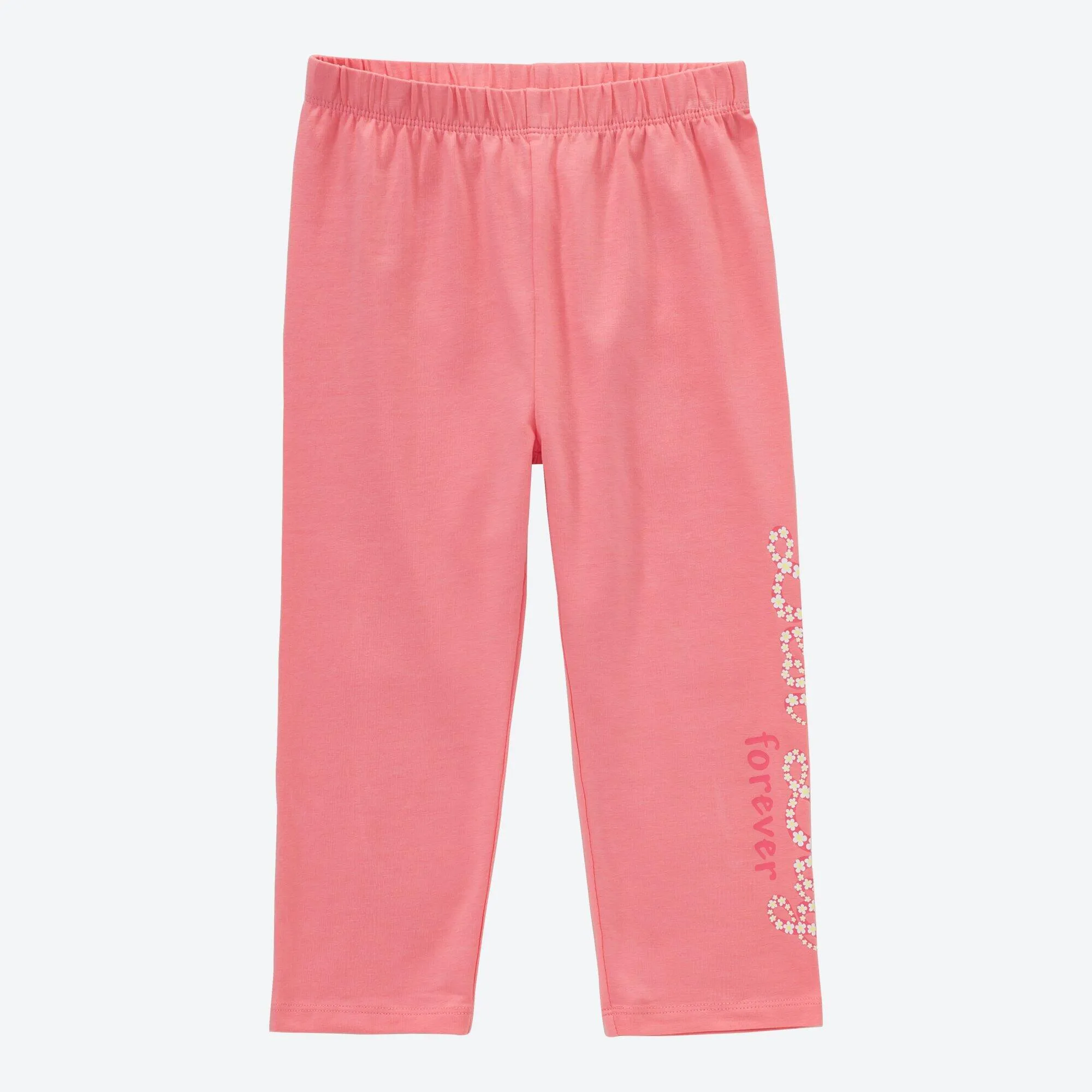 Mädchen-Caprihose mit schönem Aufdruck