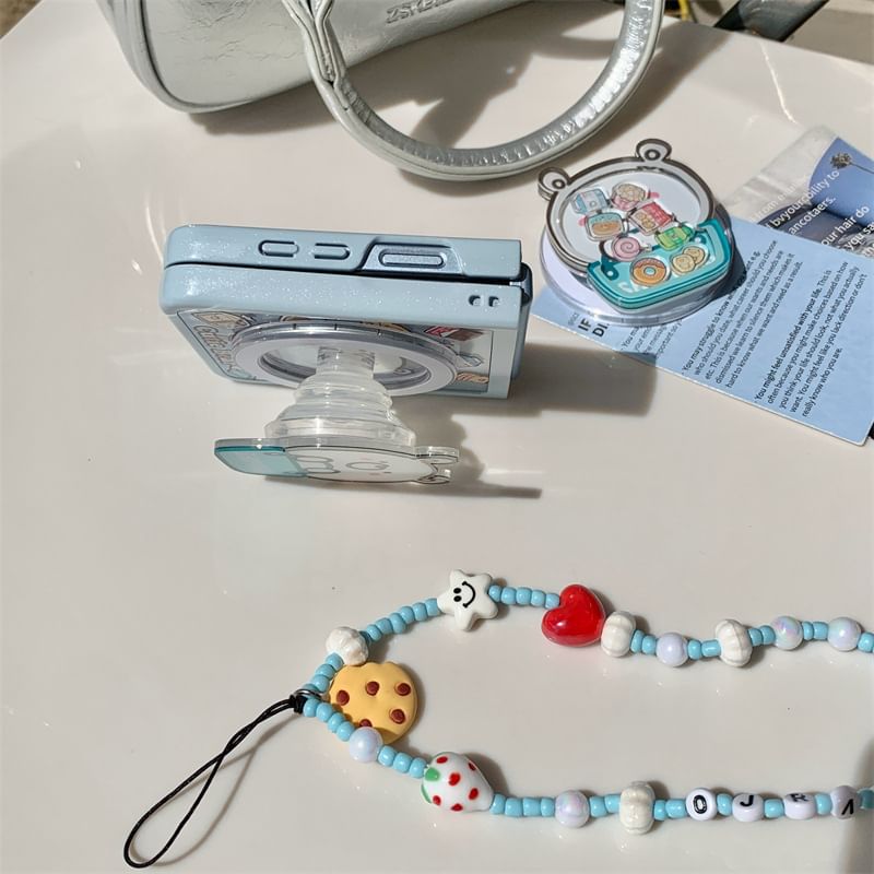 Jaguara - Bear Magnetic (compatibel met MagSafe) telefoonhoesje / bandje / set - Samsung Flip