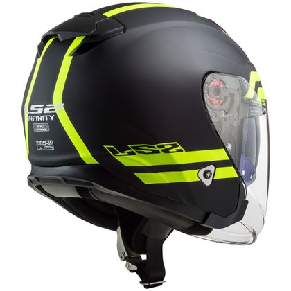 Casque LS2 OF521 - INFINITY - HYPER MATT - Gris / Jaune