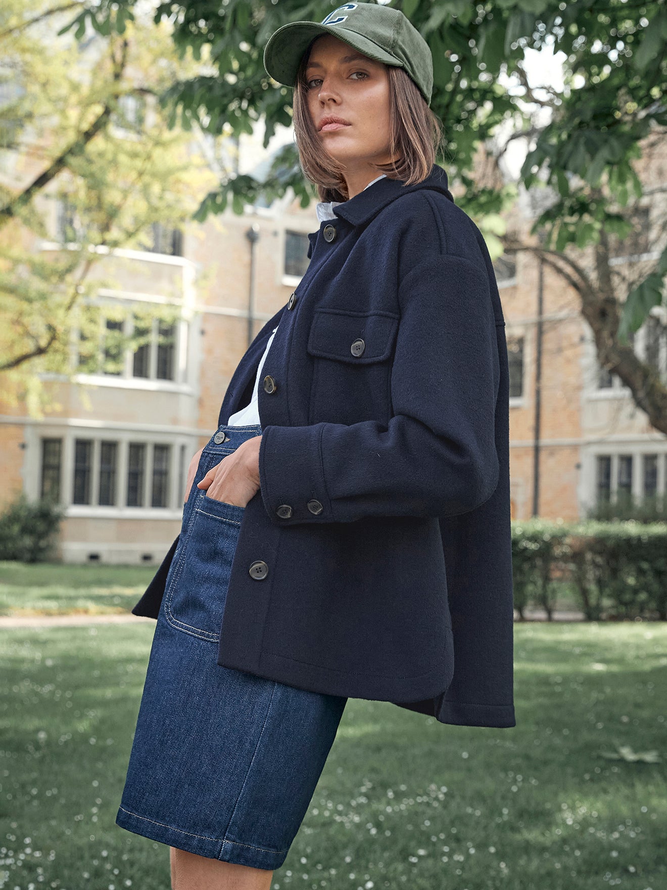 Veste en lainage femme