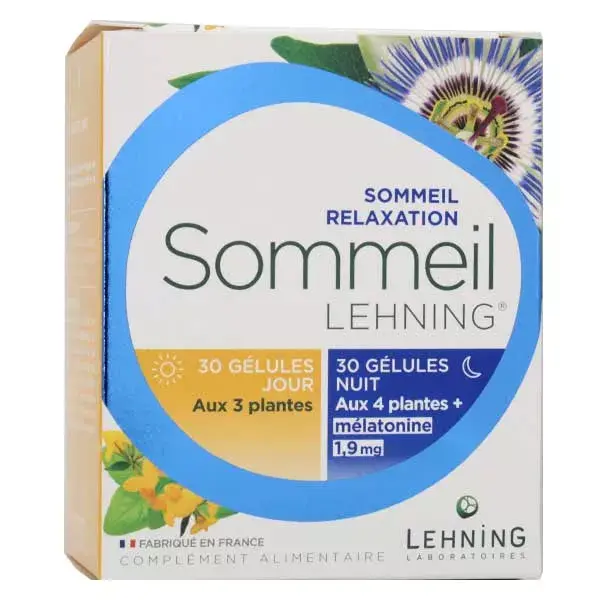 Lehning Organic Sleep Day Night 2 x 30 cápsulas