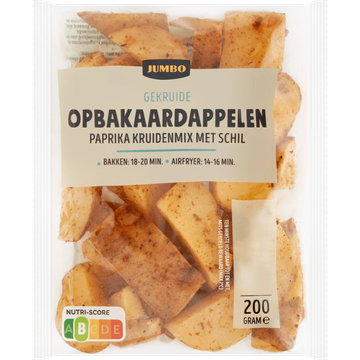 Jumbo Gekruide Opbakaardappelen Paprika Kruidenmix met Schil 200 g