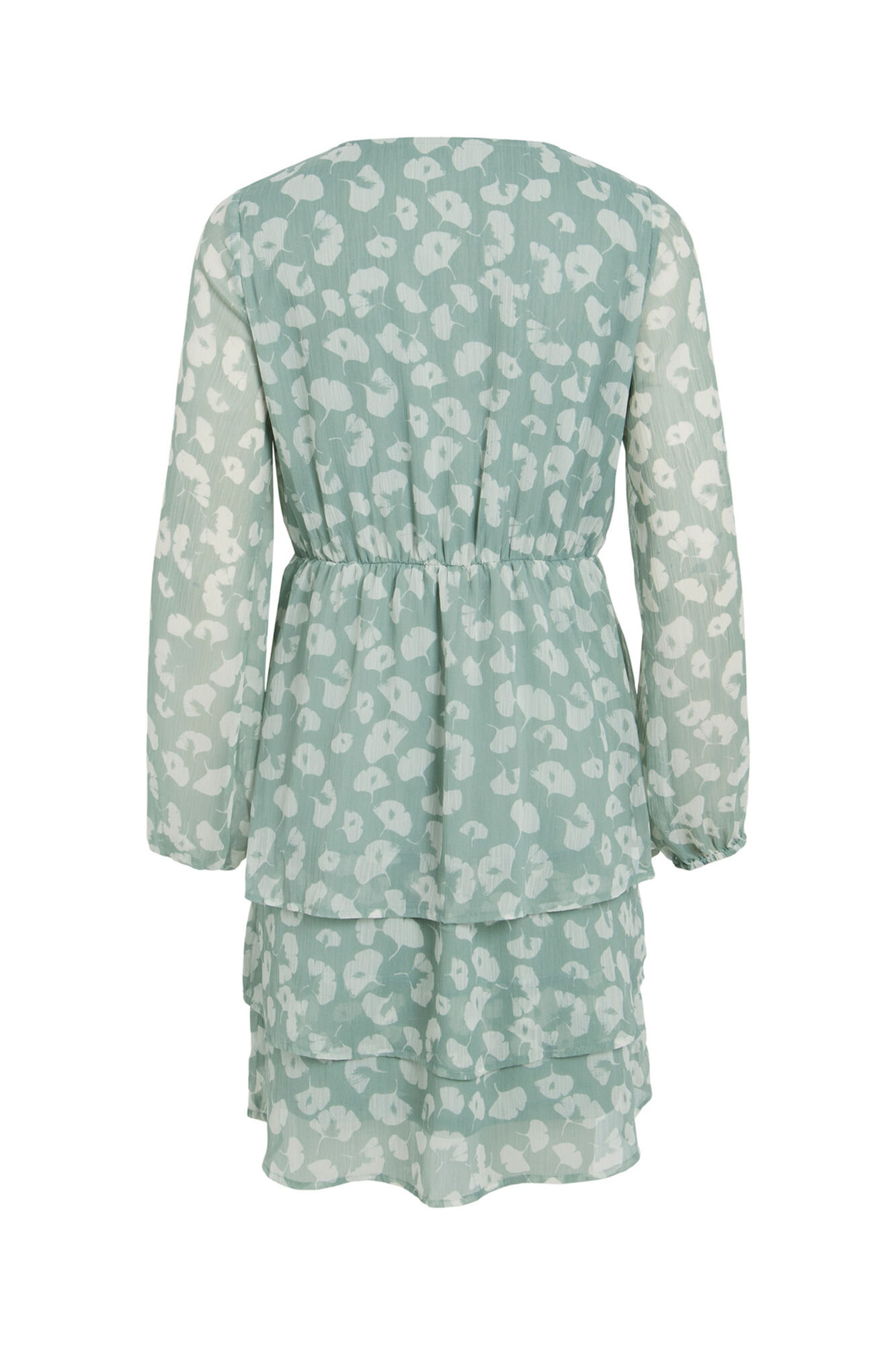 Vestido curto envelope - Verde