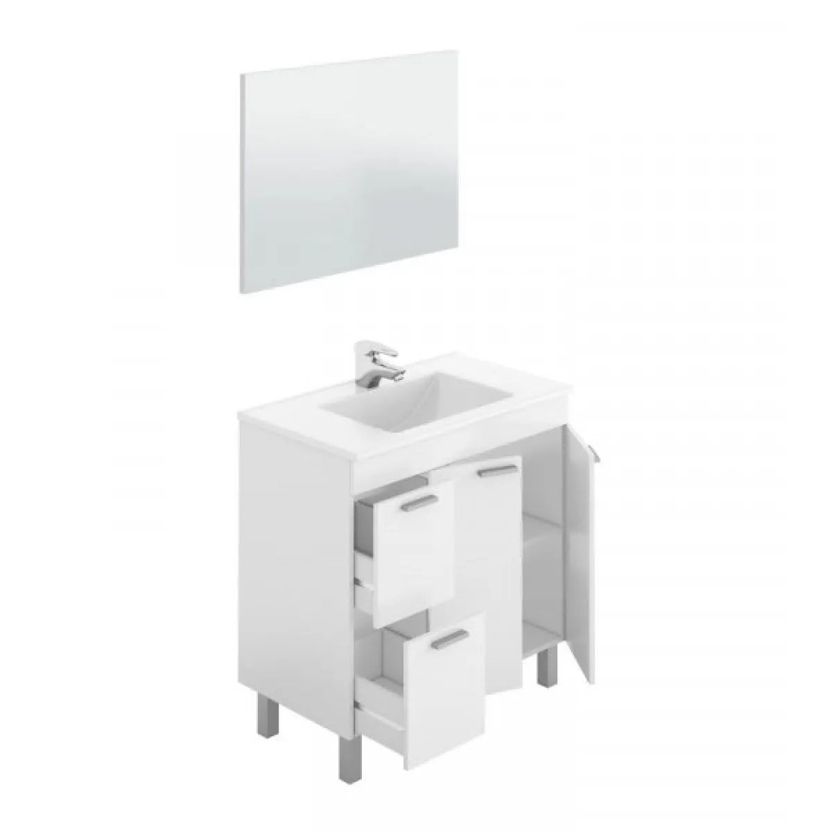 Dansmamaison Meuble sous vasque KAVATI - 80 cm