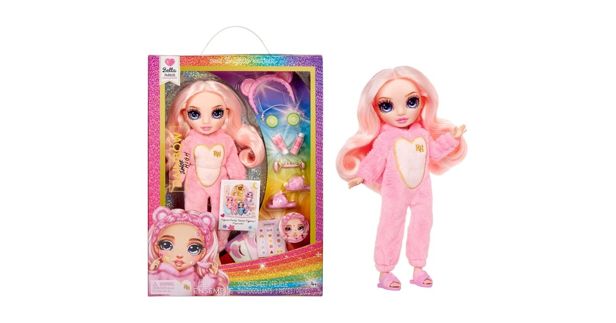 MGA EntertainmentRainbow High Junior High Pyjamaparty-modepop - Bella