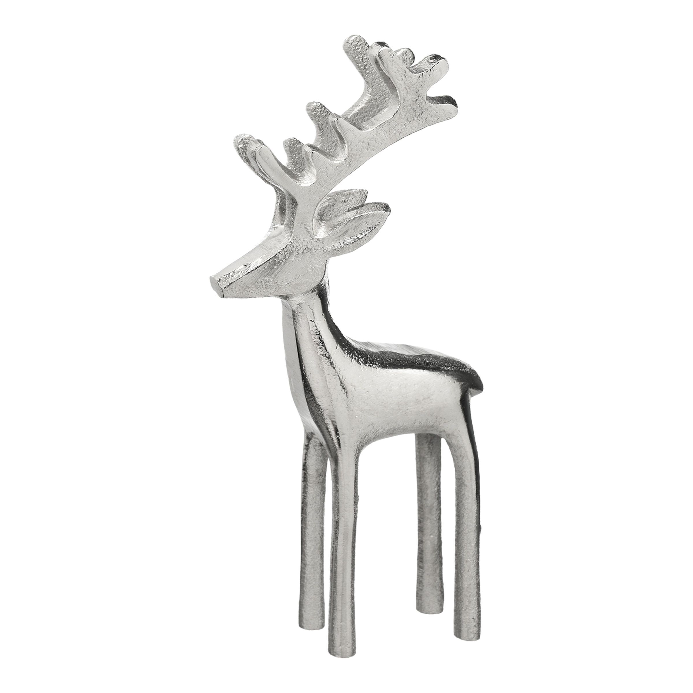 silber, B 10 x H 20,5 x T 3,5 cm