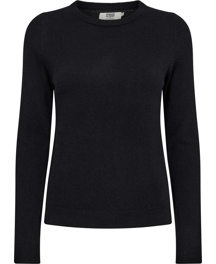 Magasin du Nord Collection Myrna 1 RWS Strik Lambswool Black