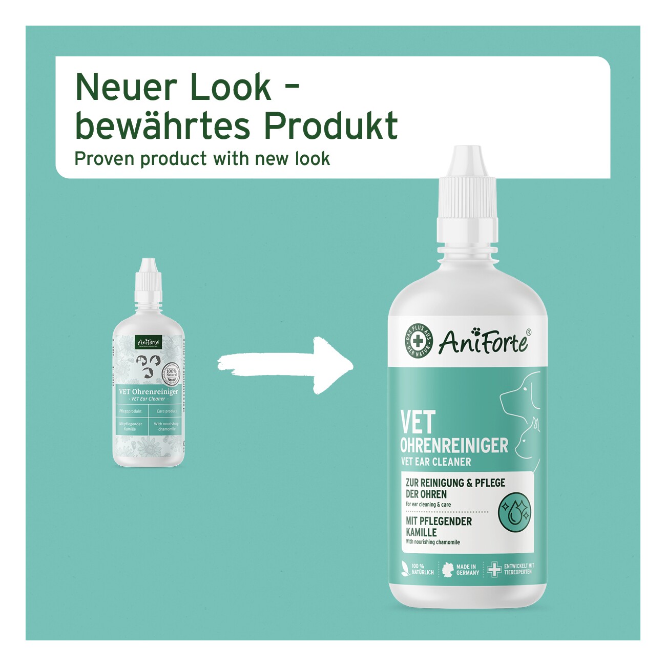 AniForte VET Ohrenreiniger Kamille 250ml