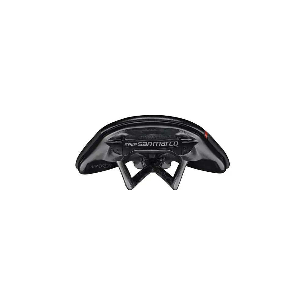 San Marco Shortfit 2.0 Open-Fit Carbon Fx Narrow Zadel Zwart