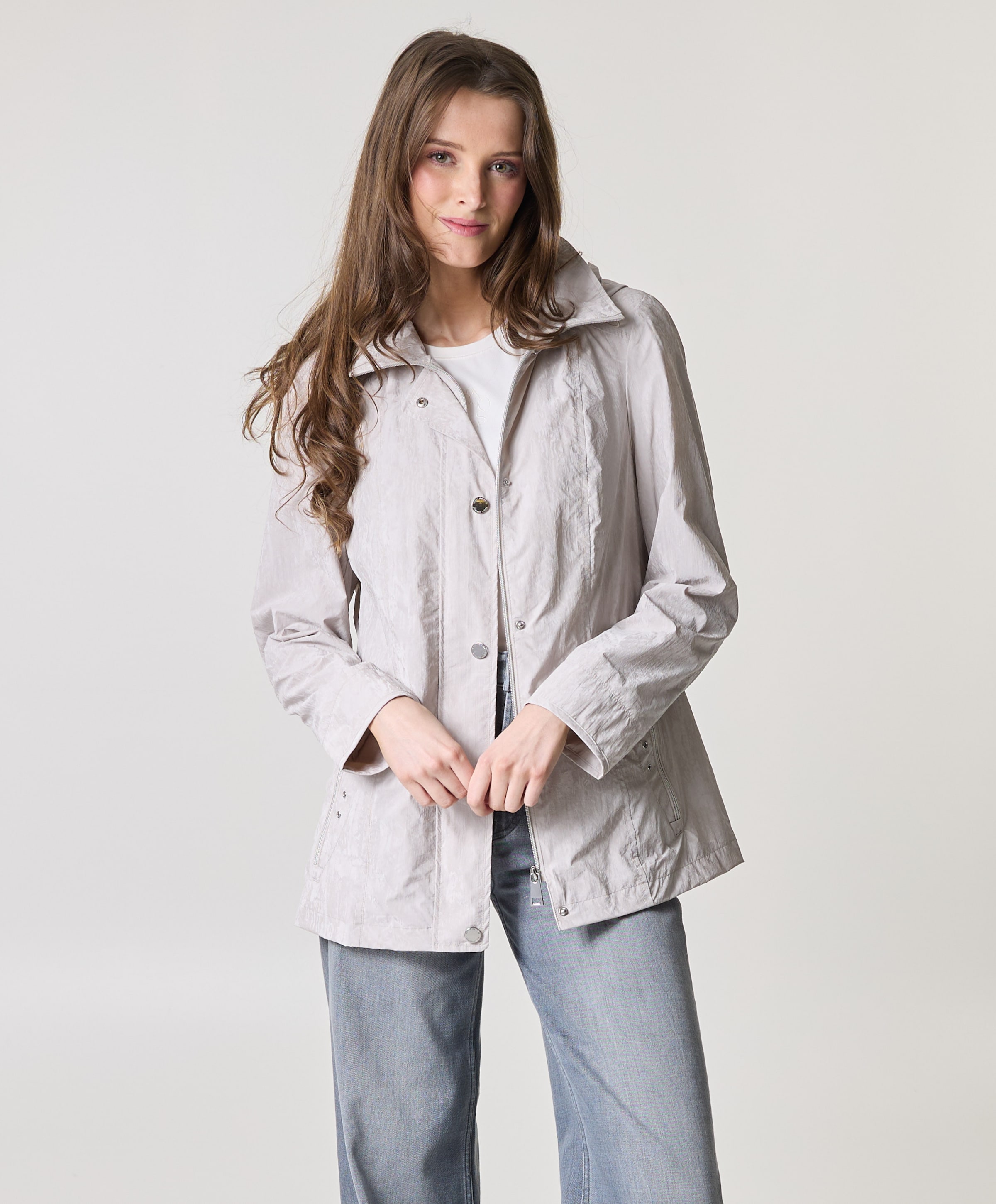 Barbara Lebek Dames jas beige