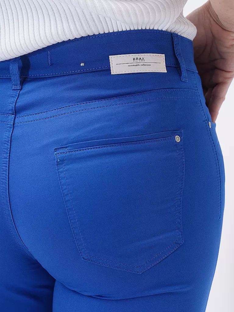 BRAX Hose Regular Fit 7/8 MARY C blau