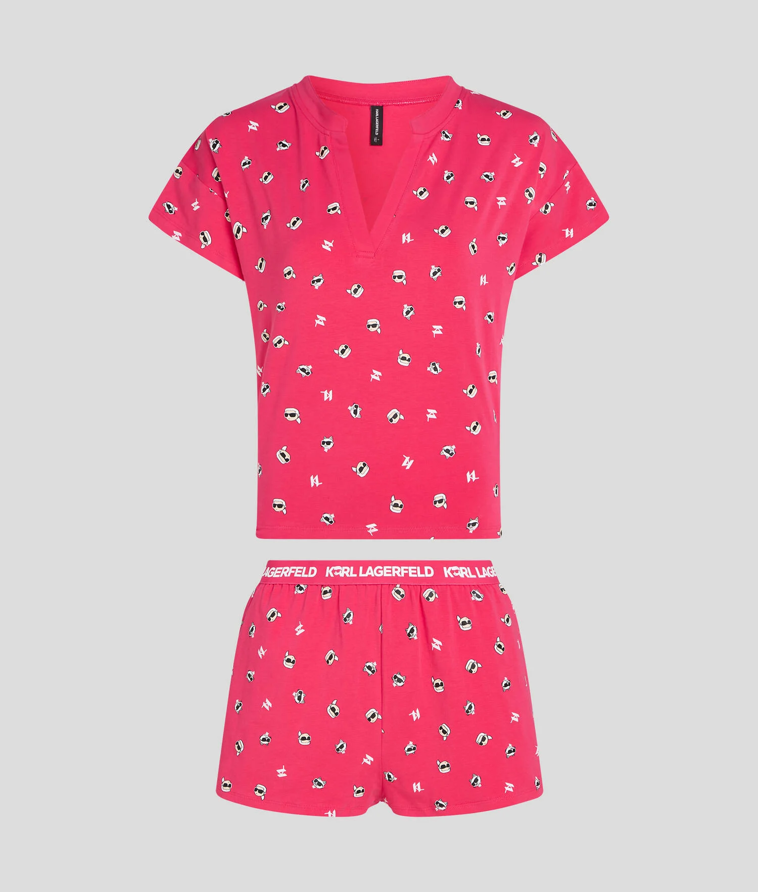 ENSEMBLE PYJAMA AVEC SHORT KARL IKONIK