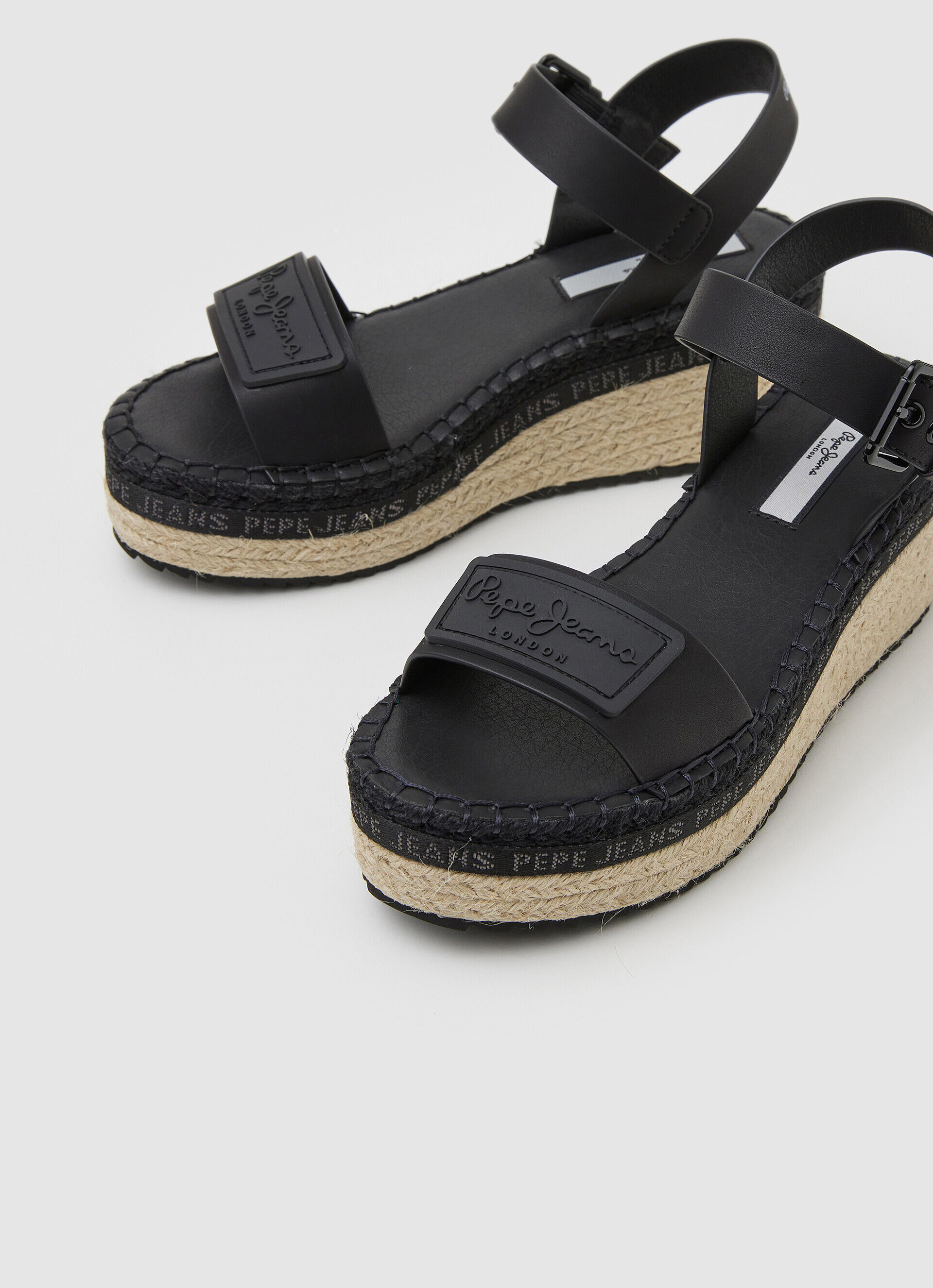 Sandálias plataforma WITNEY BRAND - pretas