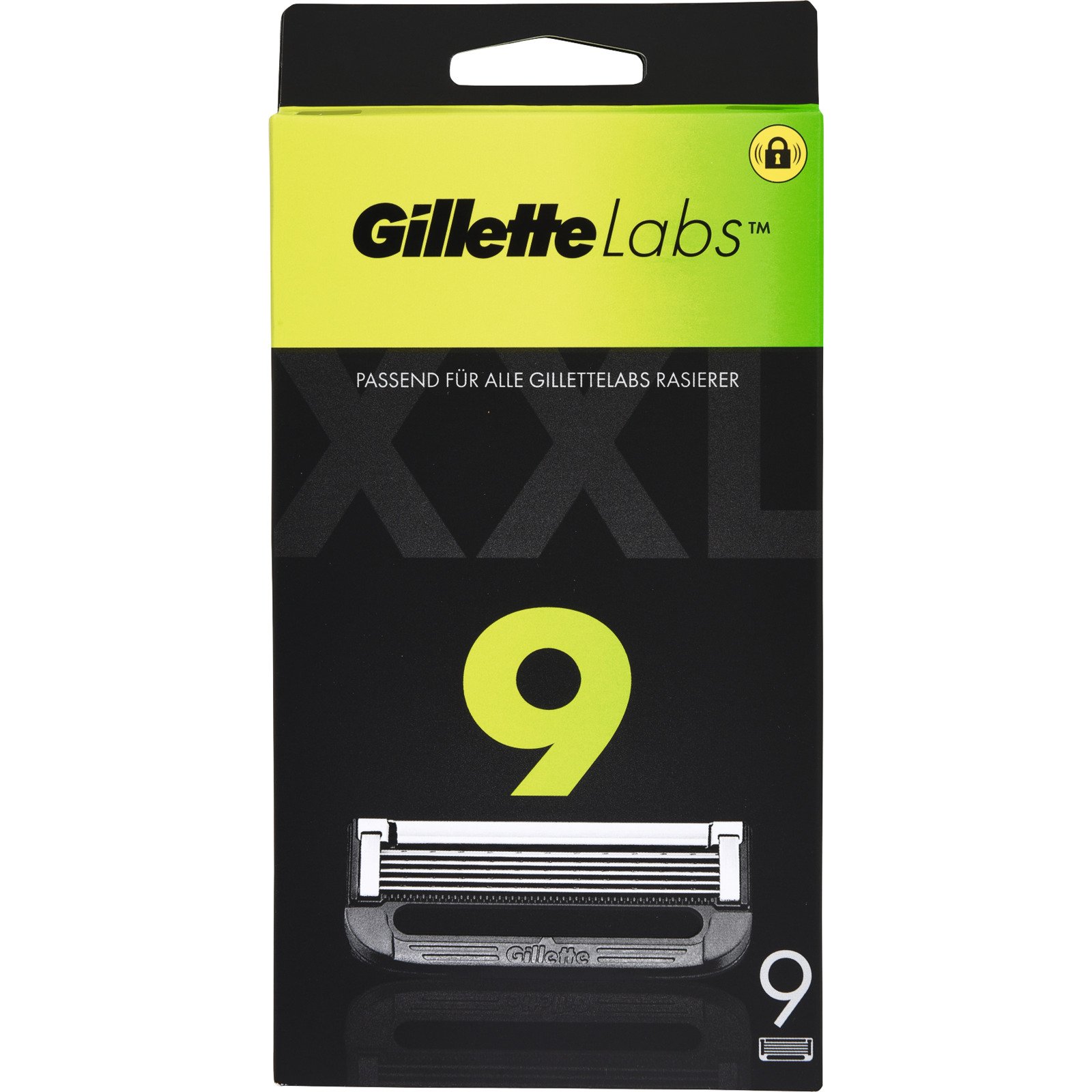 Gillette Labs Systemklingen 9er