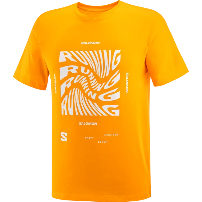 RUNNING GRAPHIC  Kurzarmshirt Herren