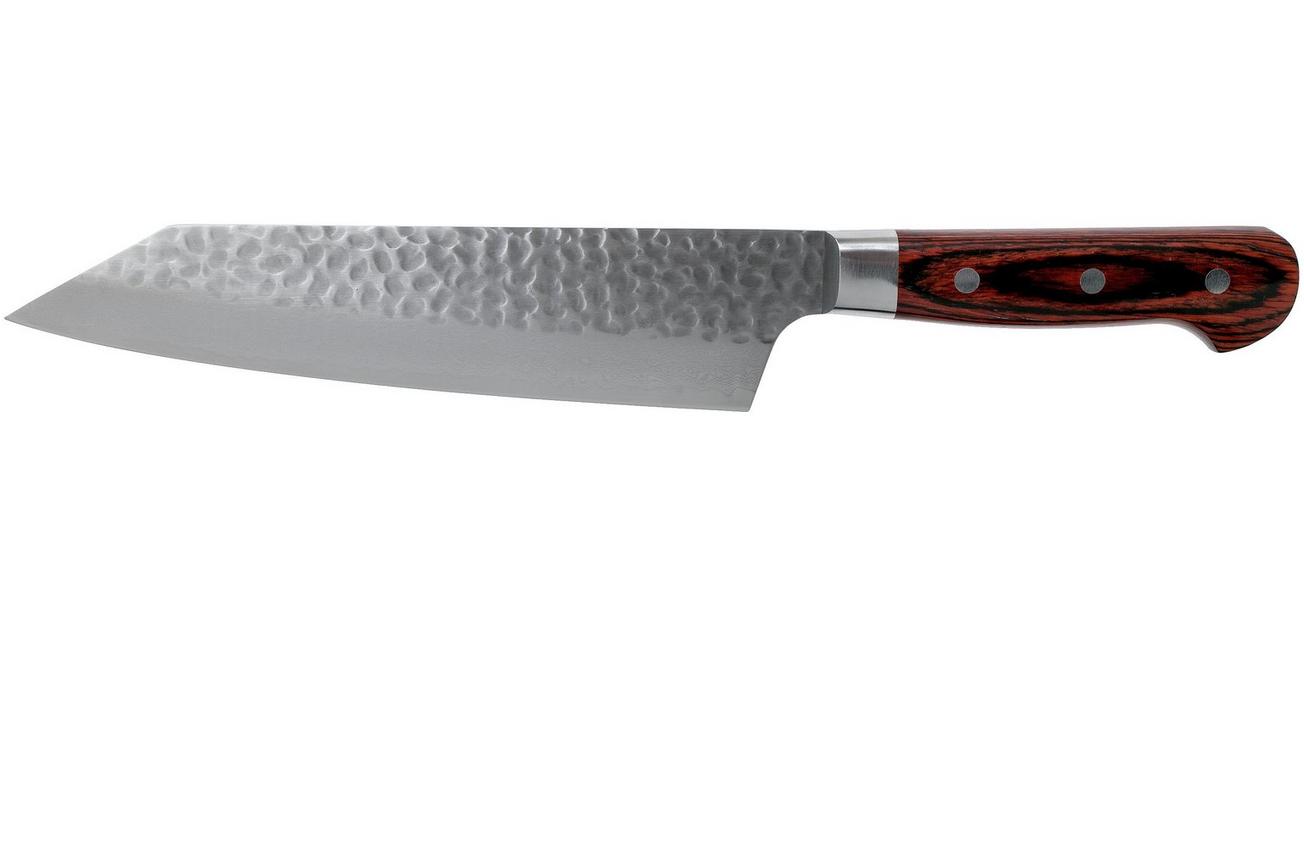 Sakai Takayuki 33-Layer Damascus bunka kengata 20 cm 07400