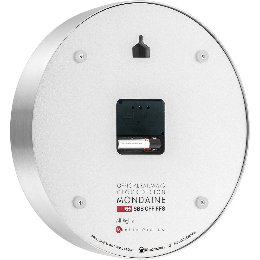 Mondaine Smart Wanduhr Stop2Go Ø 25cm