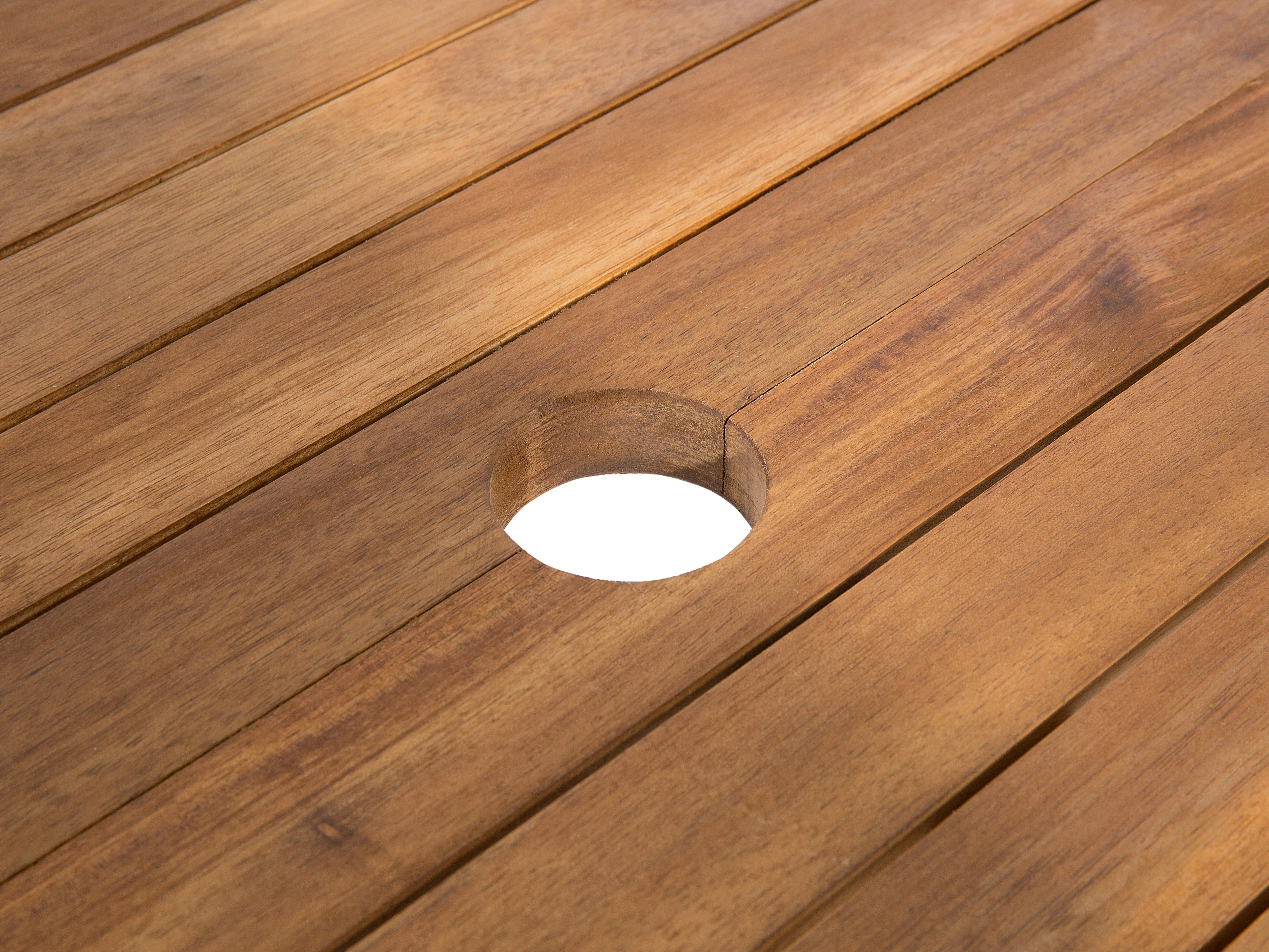 Tuinset 8-zits MAUI met kussens Acaciahout Blauw