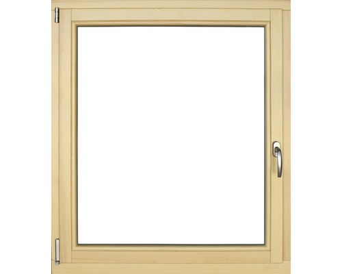 Houten raam, grenen, gelakt, 1050x1200 mm, DIN links