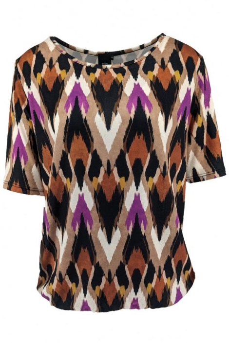 FOS Amsterdam multi color dames t-shirt