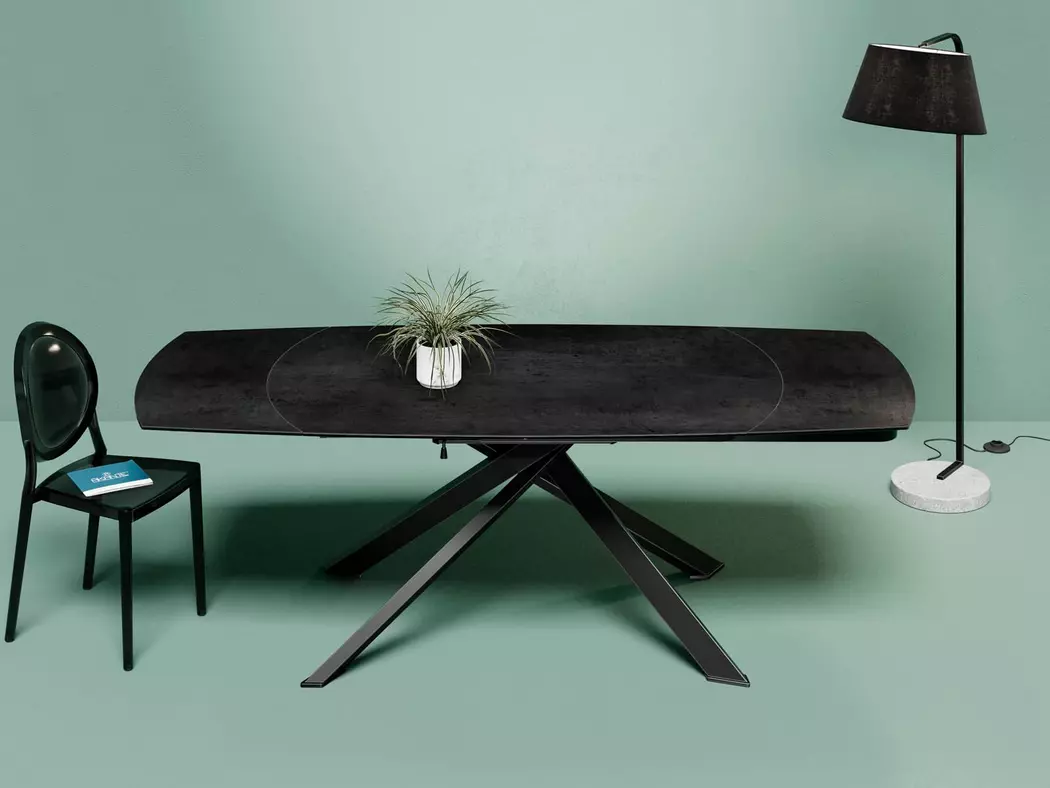 Esstisch mit Auszug Grande Kheops 160/240x100 cm