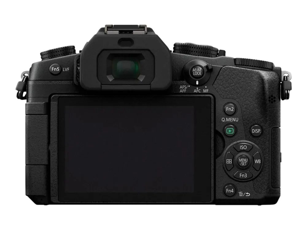 Panasonic Lumix G DMC-G80M - Digitalkamera - spejlløst - 16.0 MP - Four Thirds - 4K / 30 fps - 5x optisk zoom 12 - 60 mm objektiv - Wi-Fi - sort