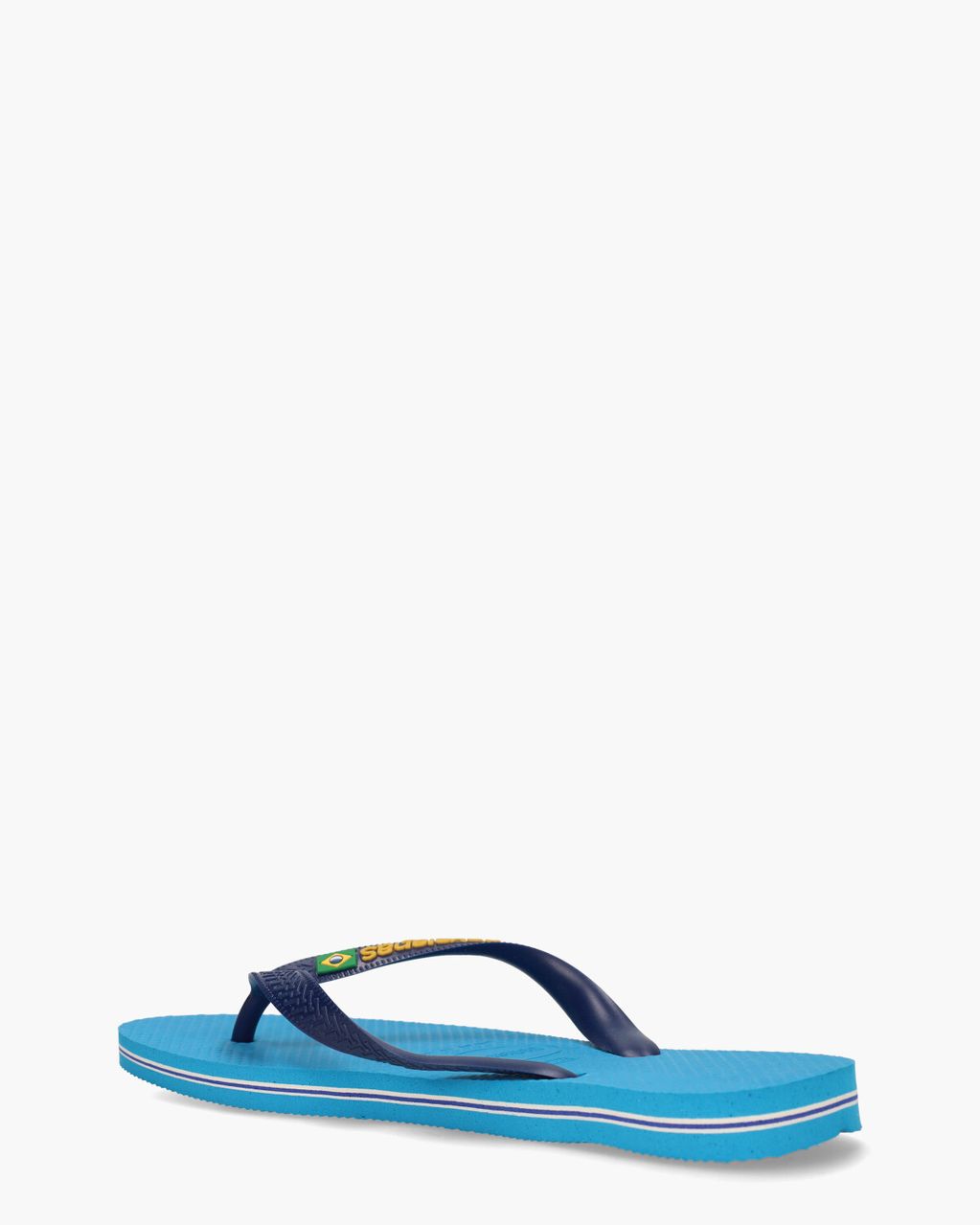 Havaianas Brasil Logo Turquoise Herenslippers