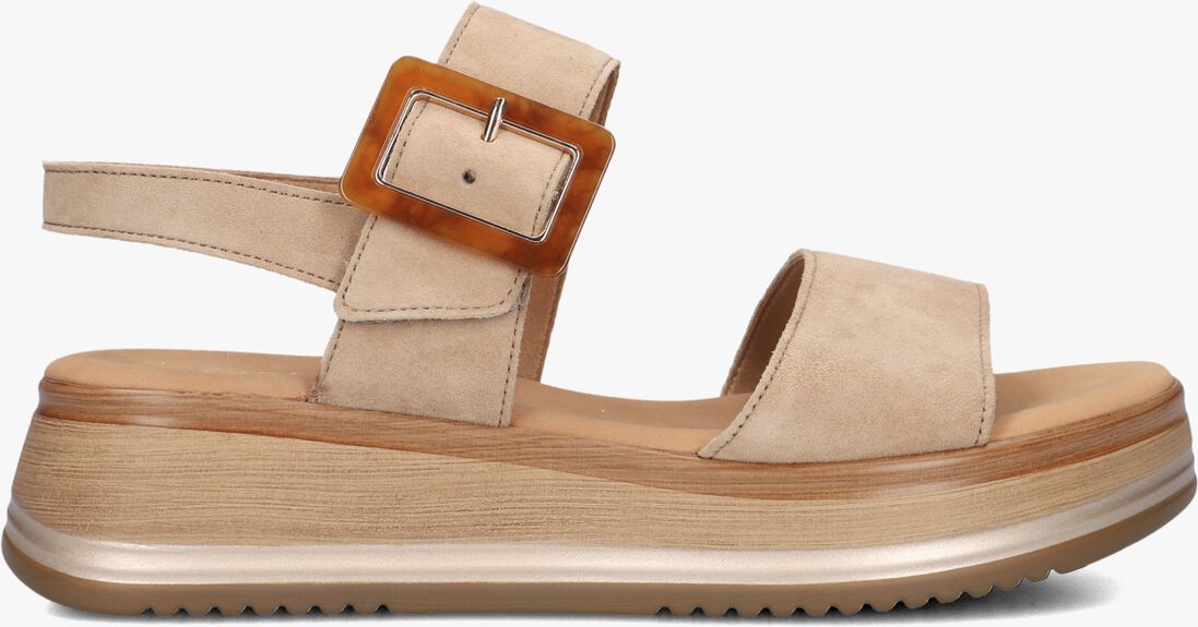 camel gabor platte sandalen 744.4