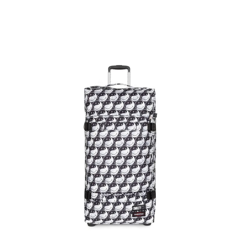 Valise souple Transit'R M 67 cm Smiley YY Black