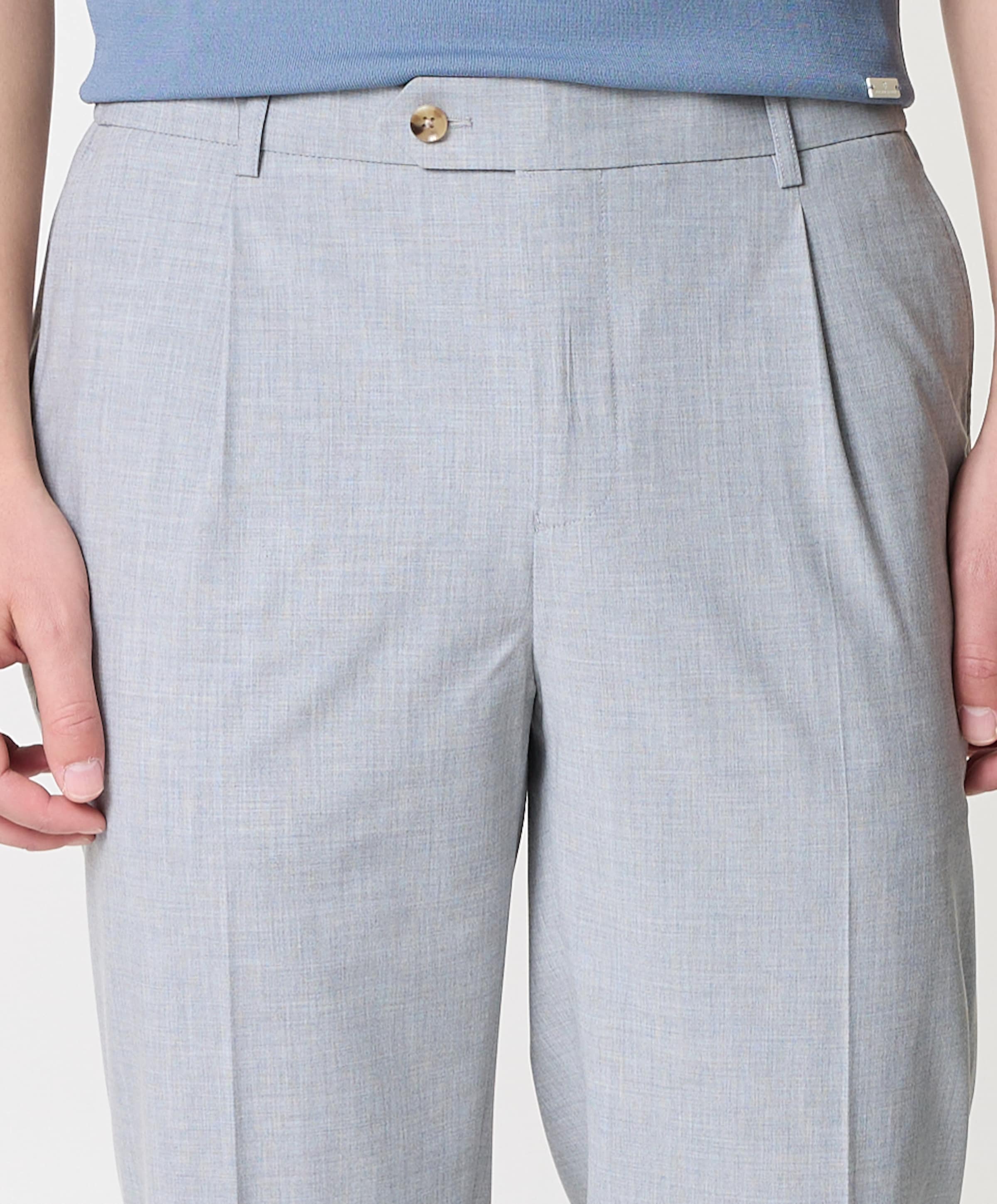 Born with appetite Carlo heren pantalon grijs