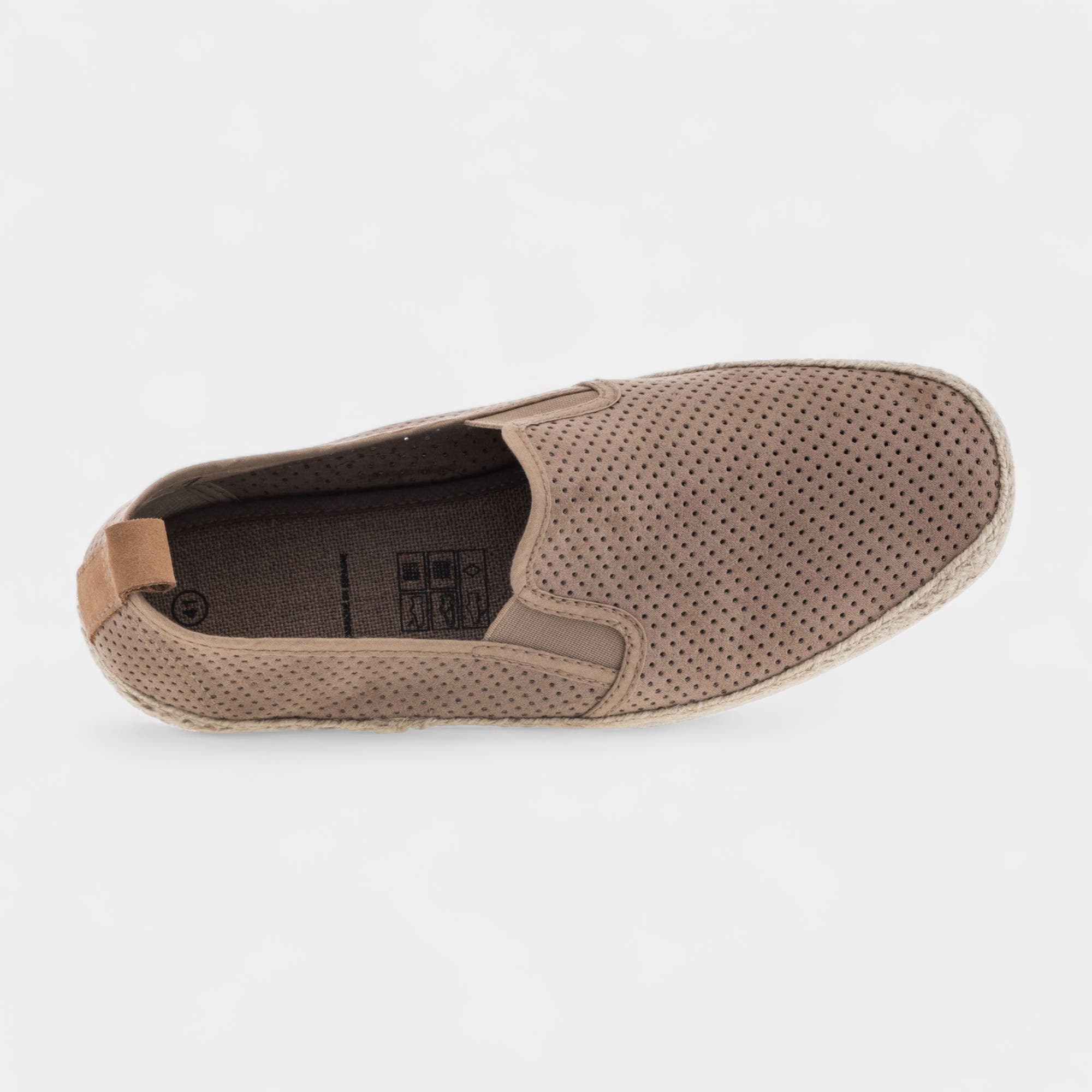 Tennis pieds sensibles Homme beige